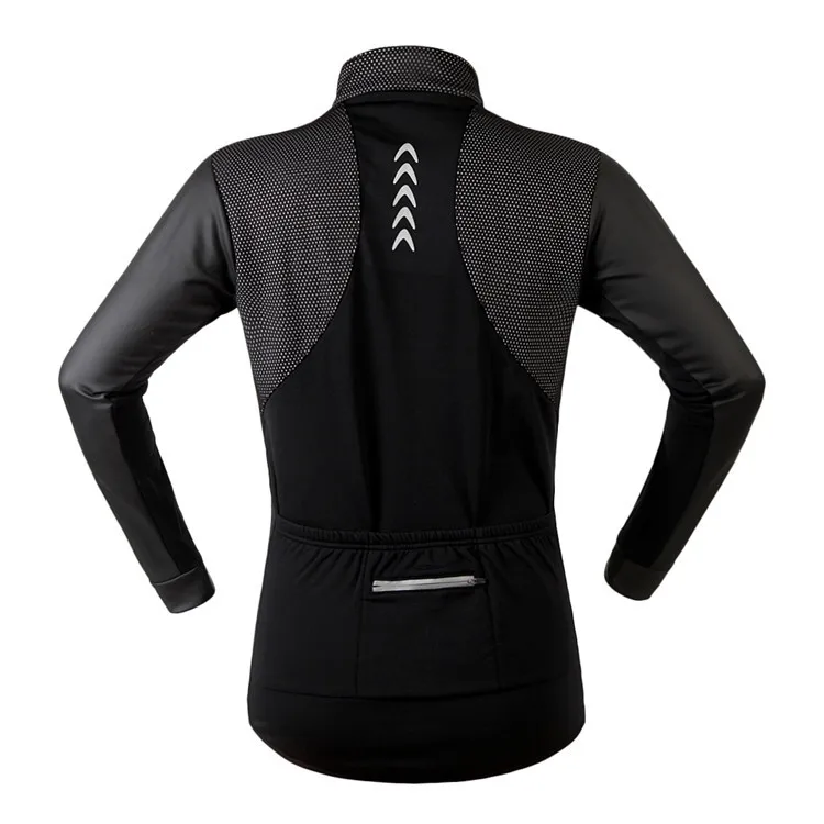 WOSAWE зимняя велосипедная Джерси мужская теплая куртка с длинным рукавом