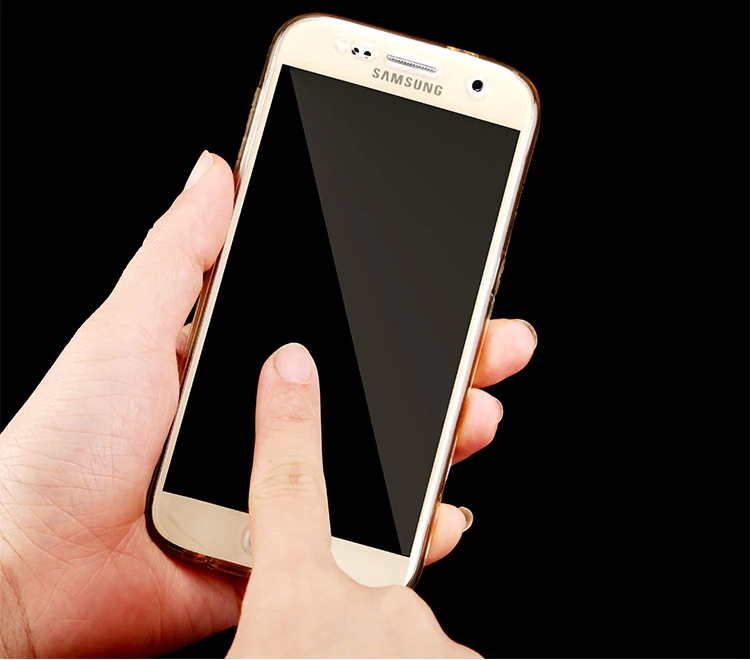 Прозрачный мягкий чехол из ТПУ на весь корпус для Samsung Galaxy S7 edge E5 E7 S6 S6edge plus G313H G355H