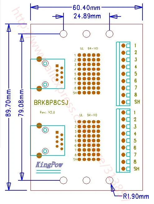 10 шт. бесплатная доставка высококачественный двухпортовый переходник RJ45