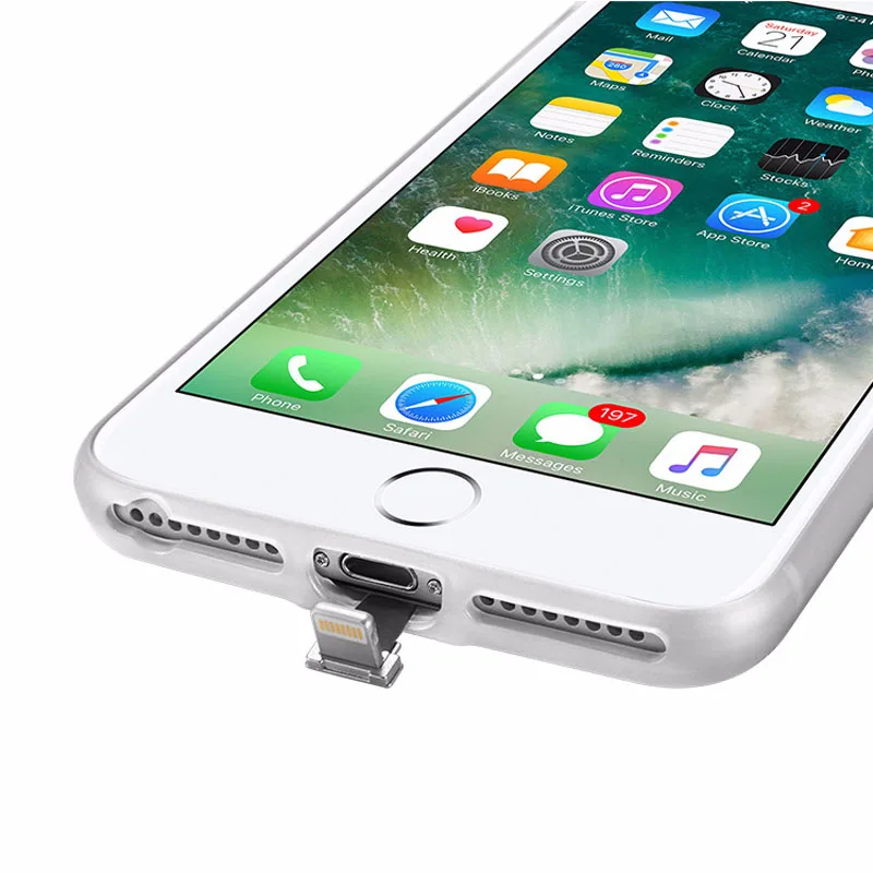 Новинка Qi Беспроводное зарядное устройство приемник модуль адаптер для Apple iphone 6