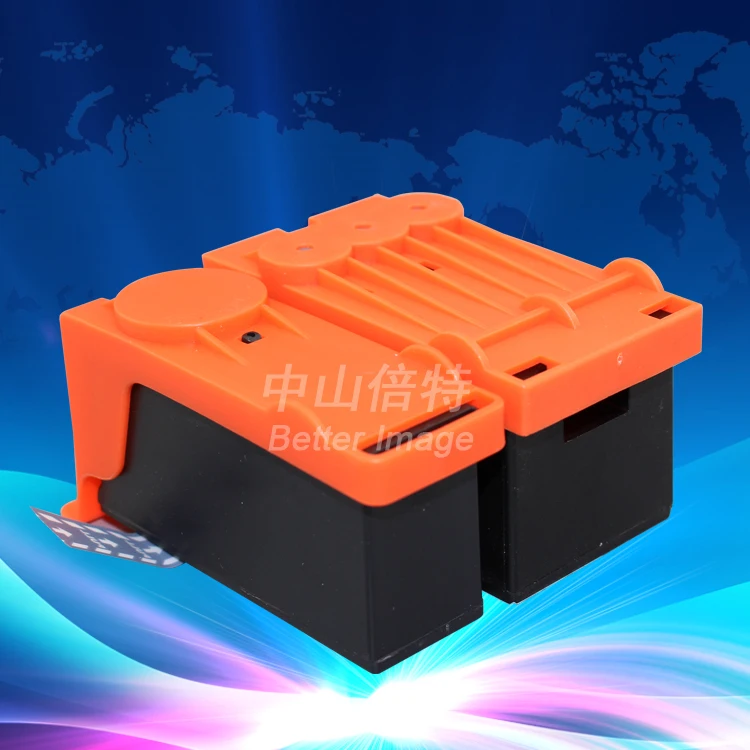 XIMO 3 шт. черных совместимых чернильных картриджей с чипом для Dell 21/22/23/24|ink