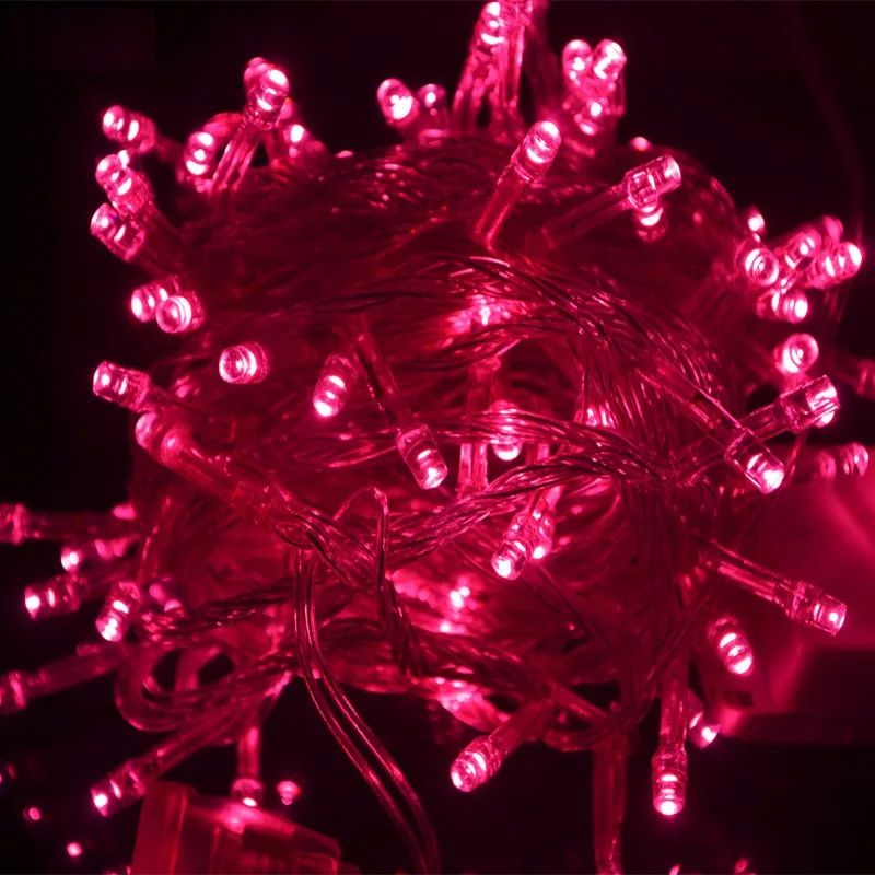 10 м 100 светодиодные ленты Luzes De Natal полосы лампы с тематикой из сказок для дома Lumiere