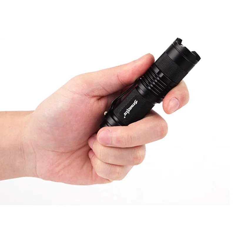 3 режима Портативный вспышка светильник Тактический Ручной Электрический фонарь