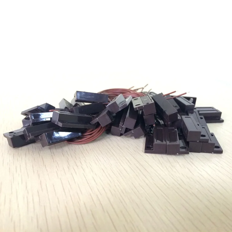 1 pair M-38A/R-33A normally open(NO) Wired Door Window Sensor Magnetic Switch Home Alarm System for gsm pstn alarm | Безопасность и