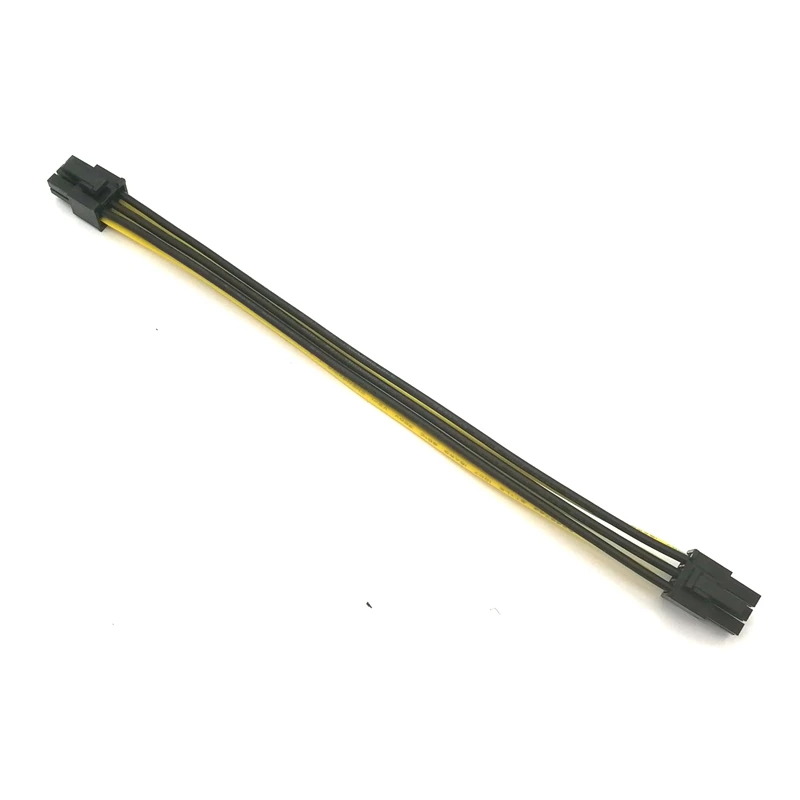 100 шт./лот 16AWG 6Pin PCI-E штекер-Штекер кабель питания для GPU видеокарты ETH Ethereum Mining |