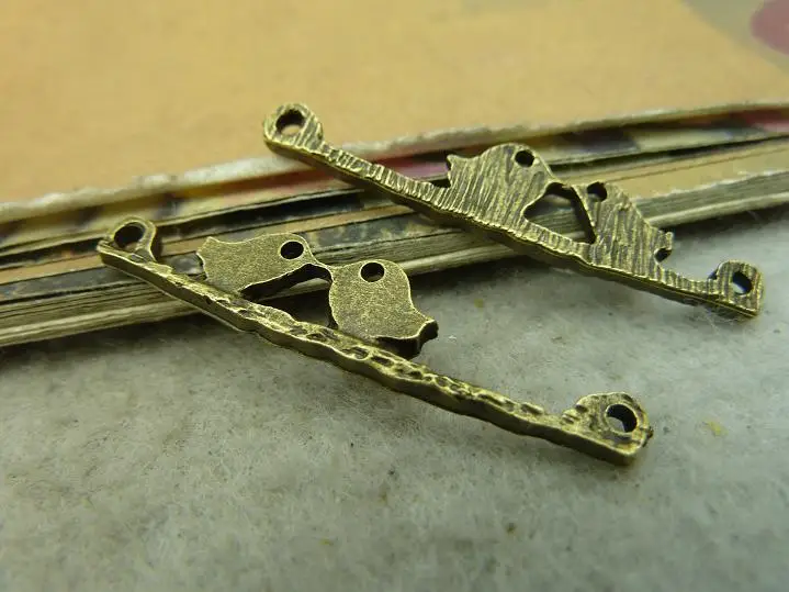 

Wholesale DIY accessories Alloy tree branch c2204 c4588 8x37mm thick free shipping