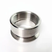 1 14 bspt female x 1 5 tri clamp sus 304 stainless steel sanitary coupler fitting home brewing beer short type