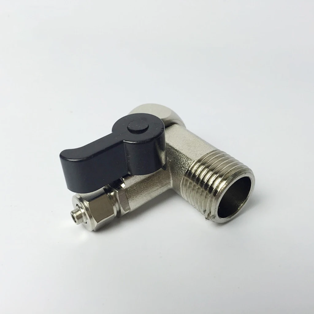 Шаровой кран с никелированным покрытием 1/2 &quotдо 3/8&quot выключатель тройник