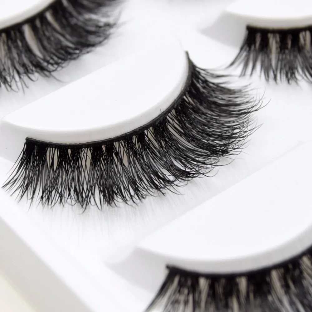 Ресницы Visofree 5 пар/кор. норковые накладные ресницы густые и объемные K01|Накладные