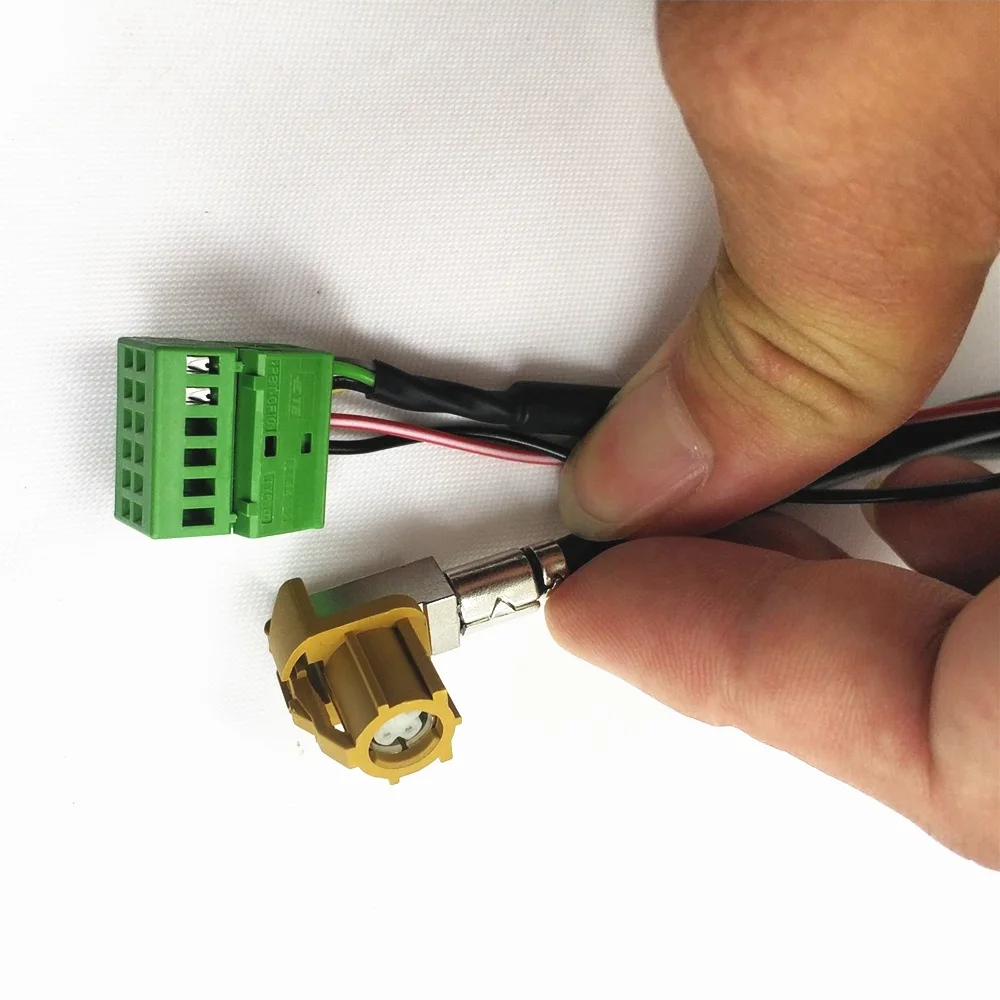 Для VW Golf 7 MK7 CC E GOLF MDI AMI USB AUX IN переключатель гнездо адаптера Интерфейс по
