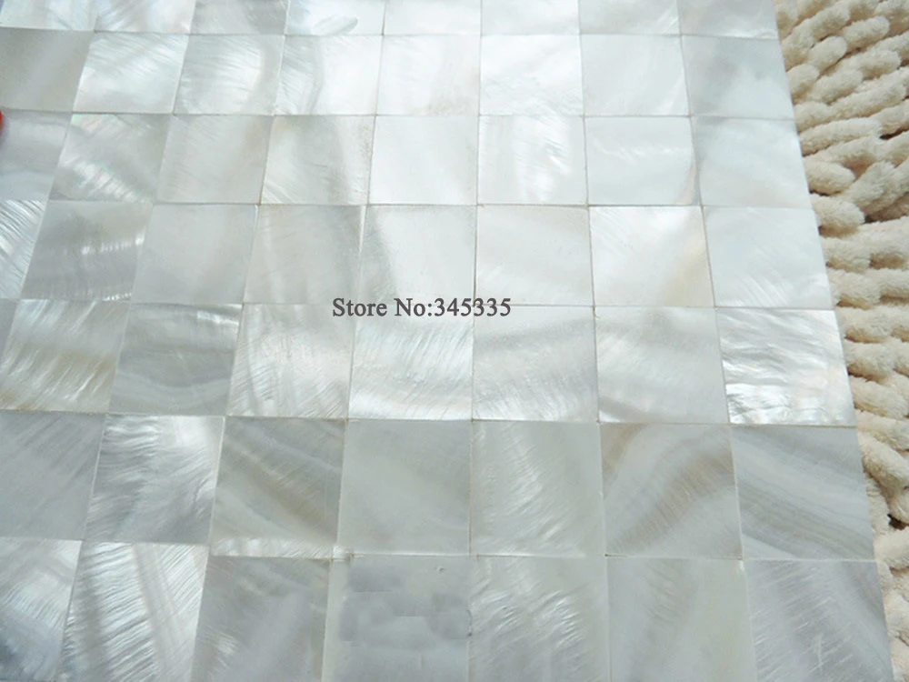 11 шт превосходный белый корпус мозаичная плитка перламутровая бесшовная бар