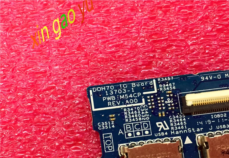 13703 1 DOH70 для Dell nspiron17 7737 USB интерфейсная плата 97M4H M54CP|Платы расширения| |