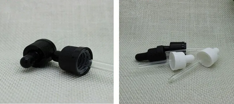 

white lid for dropper bottle