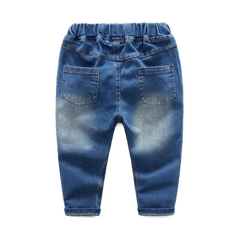 kids boys clothing sets 2018 autumn baby school 2 pieces striped shirts+jeans children casual cotton suits 3-8 years |