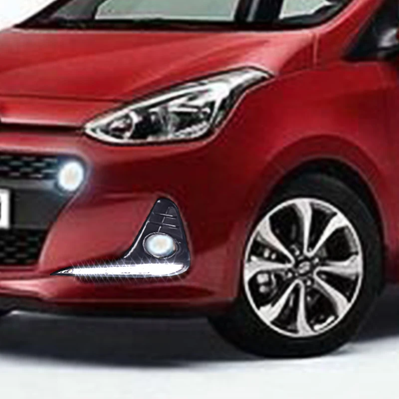 Roadotcar дневные ходовые огни для Kia Rio K2 2017 2018 желтый Поворотная сигнальная лампа