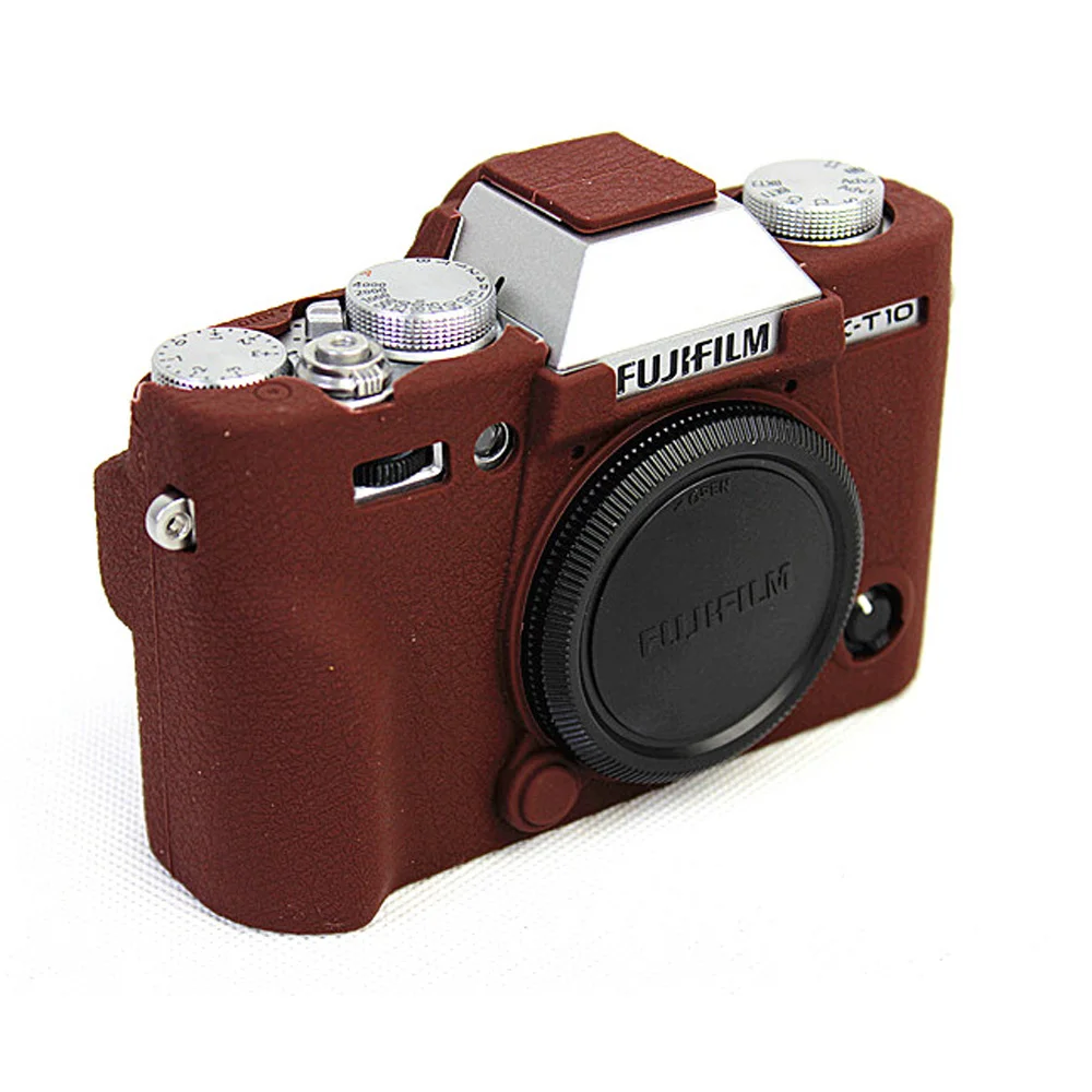 Популярный силиконовый чехол для камеры Sorf сумка для Fujifilm X-T10 XT10 Fuji XT10 X-T10 сумка для камеры резиновый корпус Защитная крышка 3 цвета