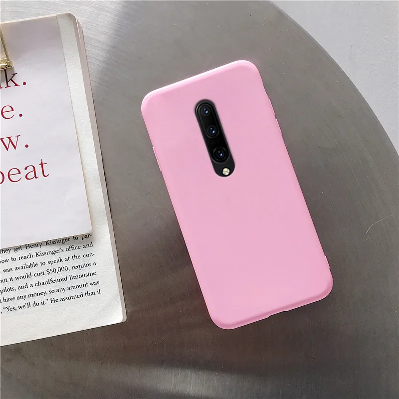 deep pink case only Силиконовый чехол на руку для oneplus 7 pro 6 6t 5 5t 7t держатель на запястье держатель для телефона Подставка мягкий чехол s one plus 7 задняя крышка - Цвет: deep pink case only