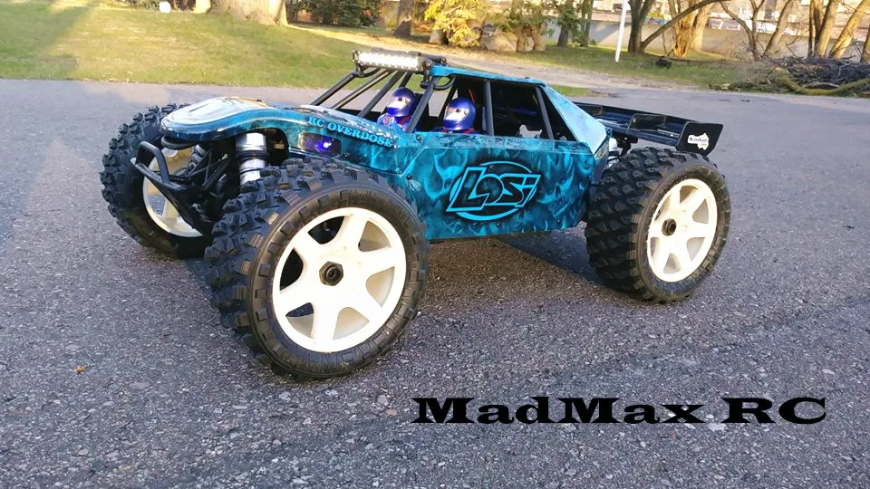 Легкая износостойкая шина MadMax с широким колесом для шкалы 1/5 LOSI DBXL-E RCMK | Игрушки и