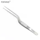 8 дюймов 20 см длинный Пинцет из нержавеющей стали точные щипцы с офсетным наконечником Нескользящая ручка для приготовления пищи красоты ремонт электроники