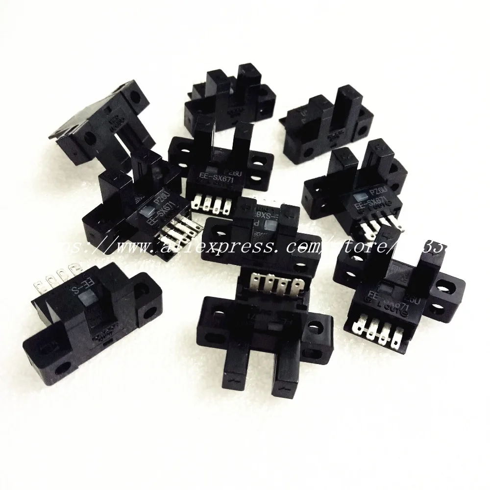 10 шт. EE-SX670 EE-SX671 EE-SX672 EE-SX673 Omron Новый фотоэлектрический переключатель датчиков |