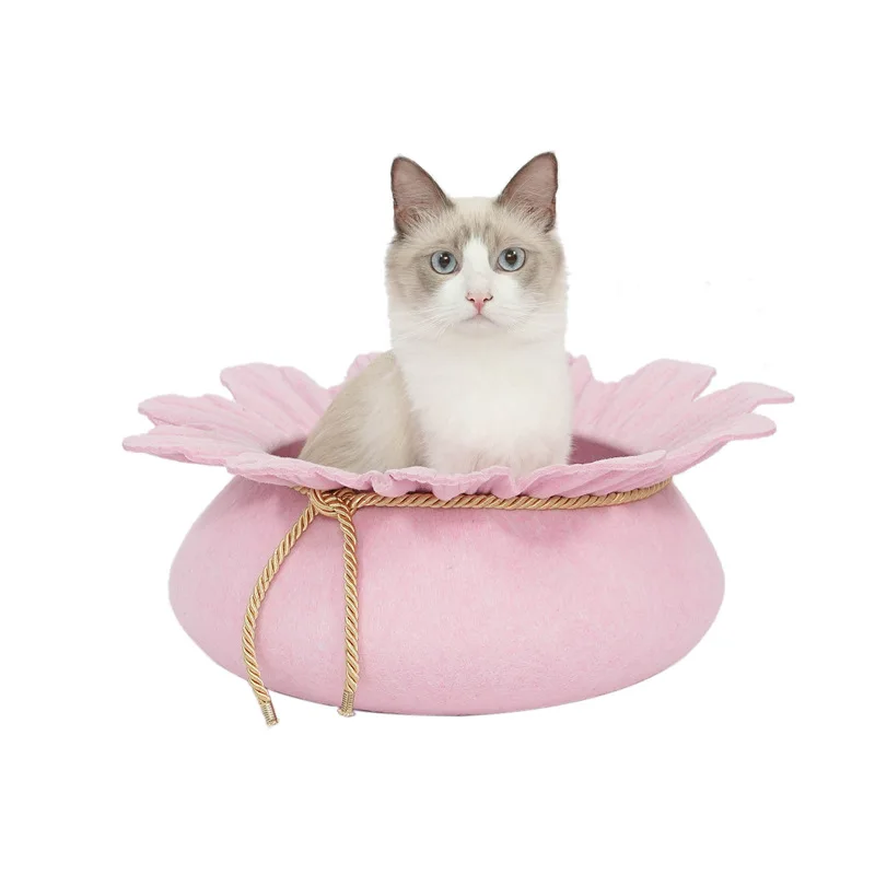 

Cat House Dog Beds Pet Mats Small Dog cat Sleeping Warm Nest High quality cotton