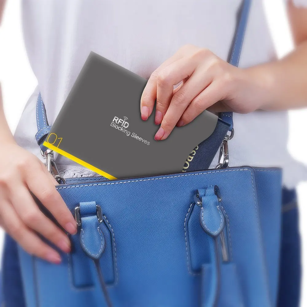 Nulaxy 14 шт./компл. RFID блокирующие рукава Защита от кражи карта протектор