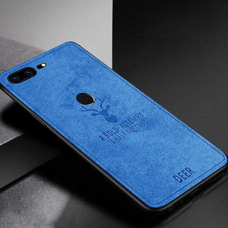 Синий Keajor тканевый чехол для Huawei Honor 9 Lite, Мягкий Роскошный тканевый силиконовый чехол для Huawei Mate 20 lite mate 10 lite P30 Lite - Цвет: Синий