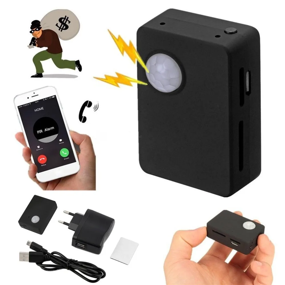 Инфракрасная сигнализация GSM MMS & Call для GSM850 GSM900 DCS1800 PCS1900 четырехдиапазонный