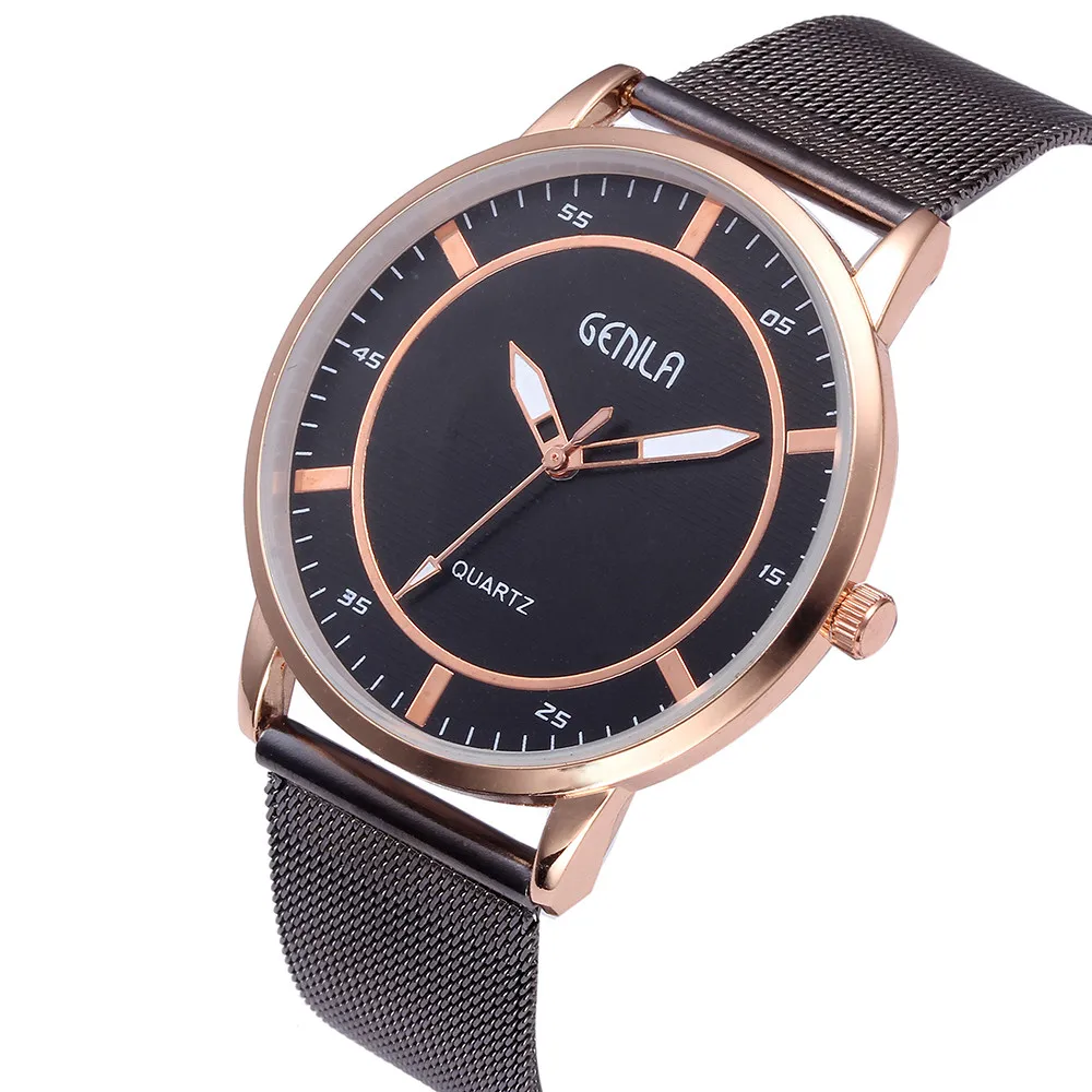 

Womens Fashion Watch Classic Gold 2018 Men Quartz Stainless Steel Wrist Watches