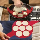 Силиконовые инструменты для выпечки яиц, антипригарный инструмент для приготовления блинов, сыра, яиц, кухни, выпечки, переворачивания