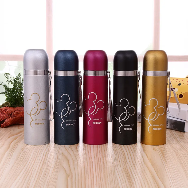 HOT Thermocup 500Ml Portable Vacuum Flasks Thermoses Termos 304 Stainless Steel Thermo Mug Insulated Cup High Quality Thermos | Дом и сад