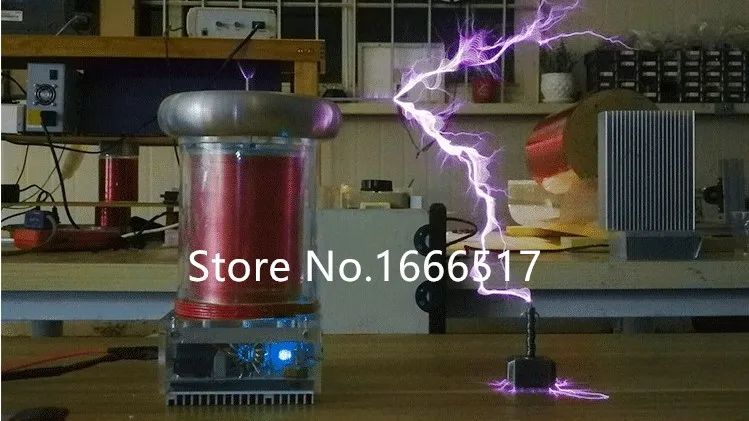 Твердотельная катушка Tesla 0 2 м музыкальная Lightning Storm LIGHTNING STORM совершенно новая