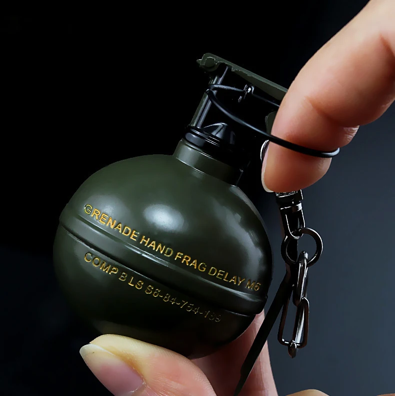 6 см игра Playerunknown's Battlegrounds Frag Grenades оружие модельный брелок PUBG сплав кулон сувенир