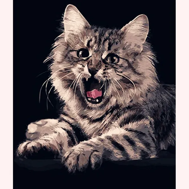 5D DIY бриллиант картина мультфильм Животные пейзаж Алмазная вышивка Пейзаж