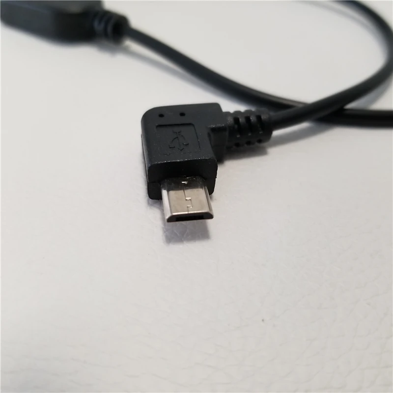 Кабель Micro USB (штекер) с углом 90 градусов OTG кабелем питания для планшета