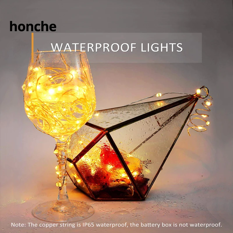 1 м Хэллоуин красочная Фея погружная светодиодная гирлянда для праздника