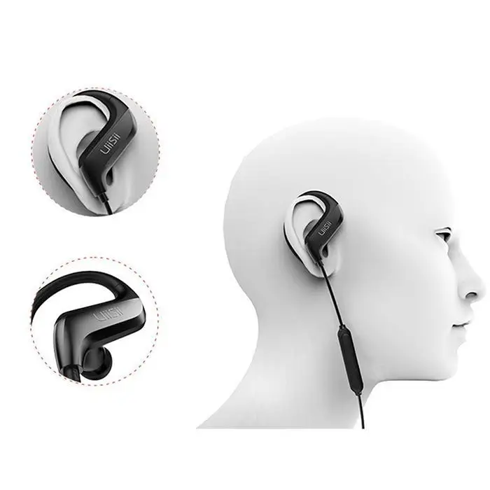 Беспроводной Bluetooth наушник поддерживает Водонепроницаемость Спортивная