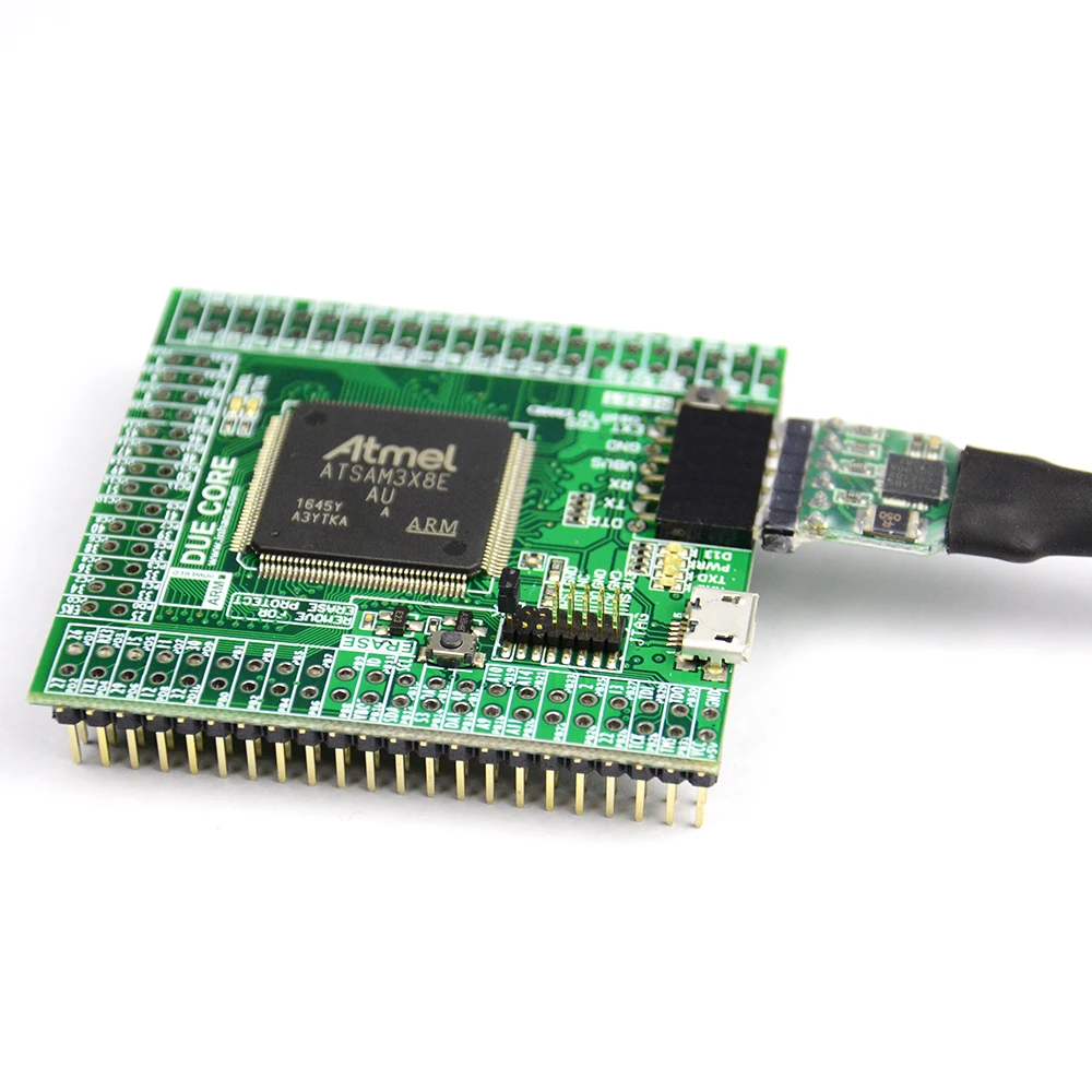 Модуль Due R3 Core Для Arduino совместимый с SAM3X8E 32 бит ARM Cortex M3 512K вспышка 96K ОЗУ 12 ADC DAC 84