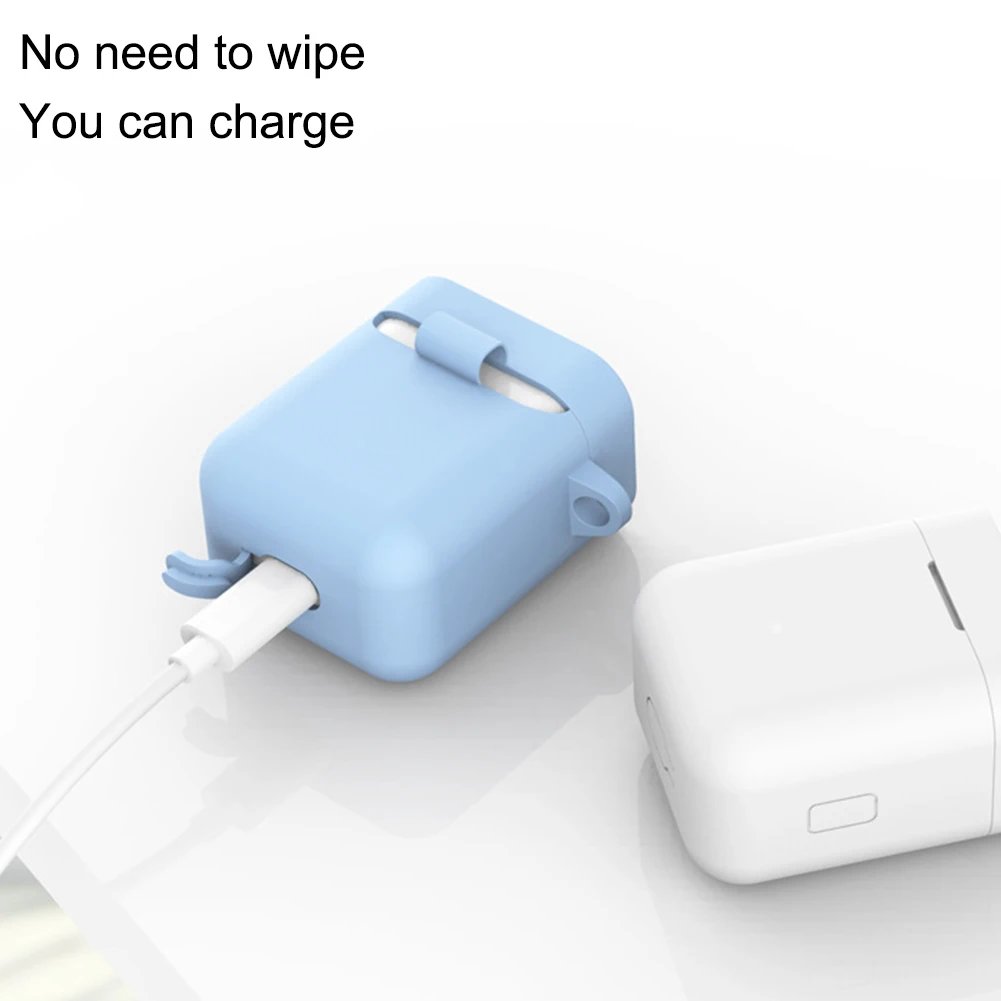 Горячие TWS Mi Air беспроводные Bluetooth наушники мягкие силиконовые защитные чехлы для