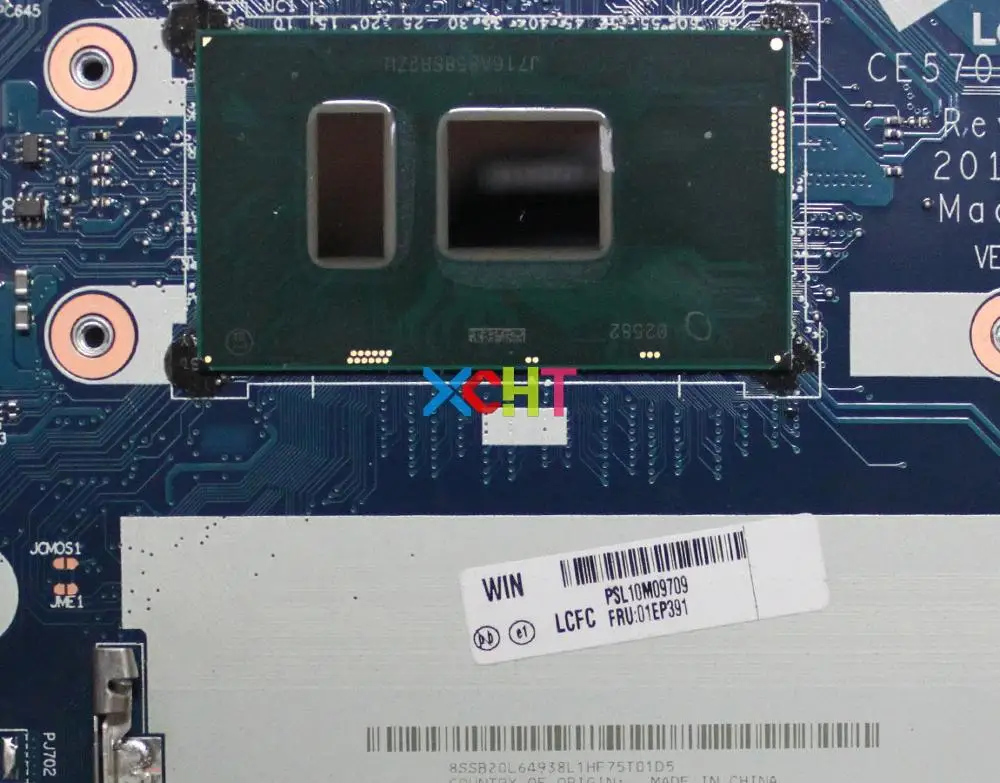Для Lenovo ThinkPad E570 w I5-7200U процессор FRU: 01EP391 CE570 NM-A831 Ноутбук Материнская плата