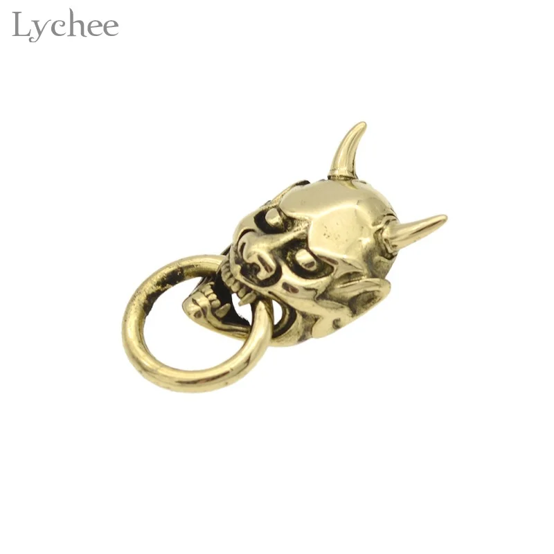 1 шт. с черепом заклепками в стиле панк Завинчивающаяся задняя крышка покрытие