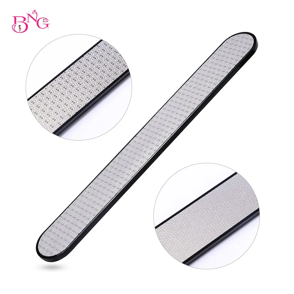 Пилка для ногтей двусторонняя из нержавеющей стали 2 шт.|Пилки ног| |
