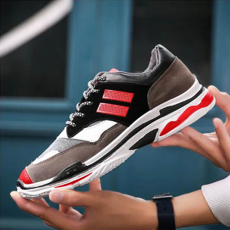 2019 New Arrival Men's Causal Shoes Campus Sport Sneakers Breathable Dad Non-slip Street Couple shoes Tennis | Обувь
