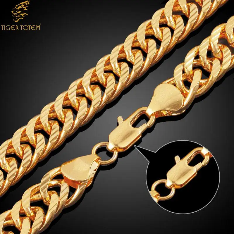 Прямая поставка модные ювелирные изделия для мужчин медное ожерелье популярное C