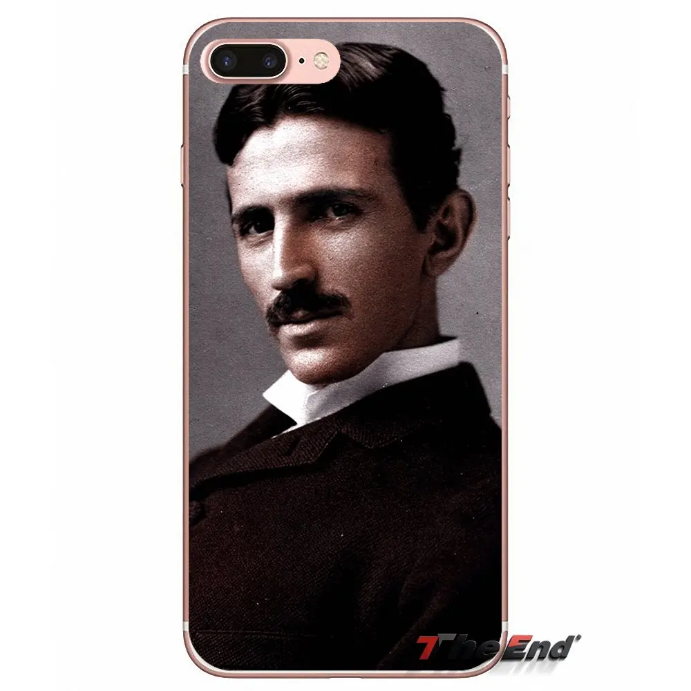 Для iPhone X 4 4S 5 5S 5C SE 6 6 S 7 8 плюс samsung Galaxy J1 J3 J5 J7 A3 A5 секреты Nikola Tesla мягкий чехол - Цвет: images 9