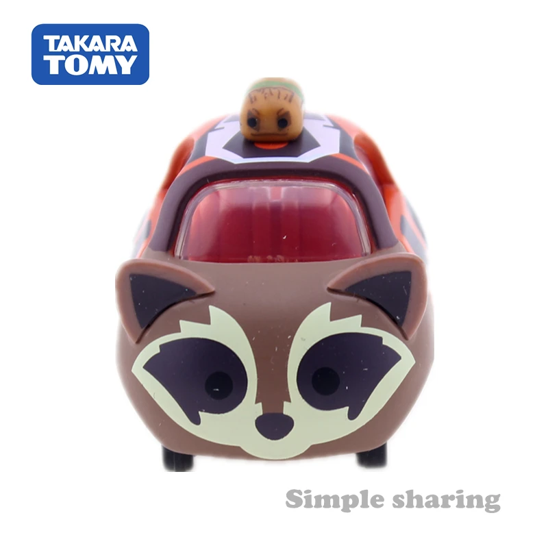 Takara Tomy Tomica Disney Marvel аниме фигурка ракета енот ЦУМ машинная игрушка Литье под