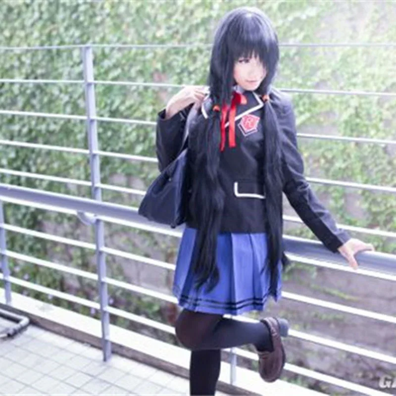 Школьная форма с аниме свиданием и прямым эфиром костюмы в стиле &quotЛолита&quot