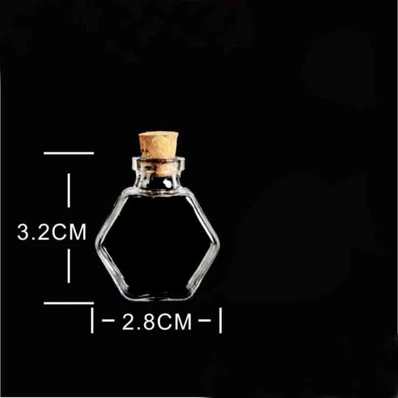 100 шт. специальный стеклянный флакон для духов среднего размера контейнер