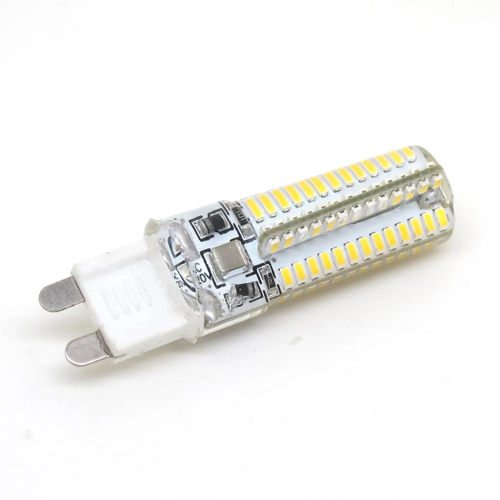 1 шт. 220 В 110 В smd 3014 G9 светодиодный 6 Вт 9 Вт Светодиодный светильник-кукуруза супер яркий 360 градусов Замена 30 Вт галогенная лампа мини-светильник