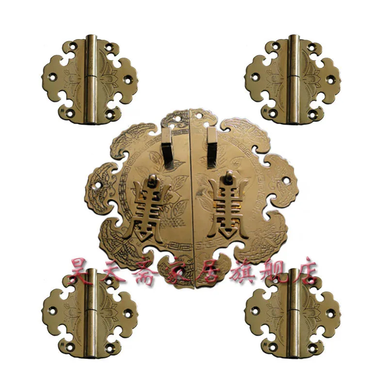 

[Haotian vegetarian] copper furniture accessories handle big shoe wardrobe bedside cabinet handle handle HTJ-021